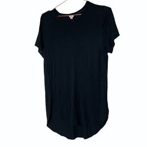 EUC Aritzia Wilfred Black Long Tank Small